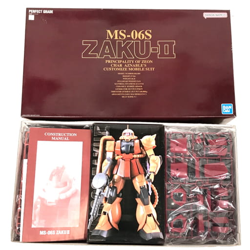 BANDAI 機動戦士ガンダム PG 1_60 MS-06S ZAKU-Ⅱ