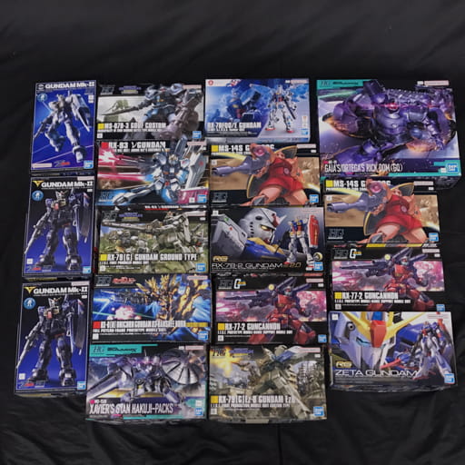 バンダイ HG 1_144 リック・ドム ガイア機 オルテガ機 GQ 含む ガンプラまとめセット