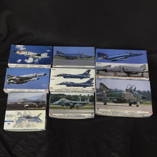 ハセガワ F-4EJ改 スーパーファントム 戦技競技会 2006 含む 8SQ パンサーズ 他 戦闘機 プラモデル 計9点